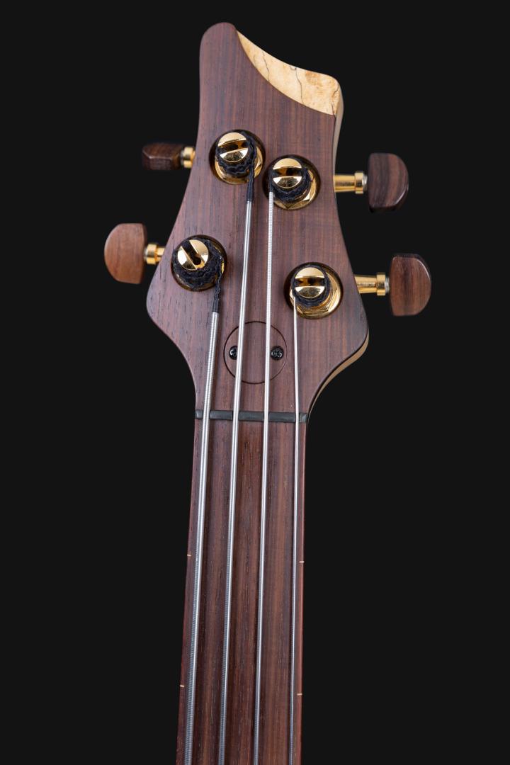 Marleaux Diva 4 Spalted Maple Fretless